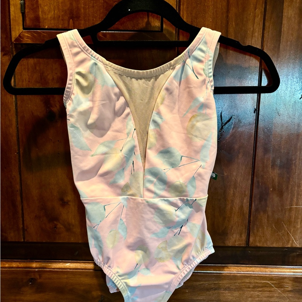 🍋 LuckyLeo Custom Pink Lemonade Design Ballet Leotard
